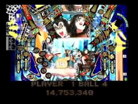 Kiss Pinball PLAY STATION 1 PS1