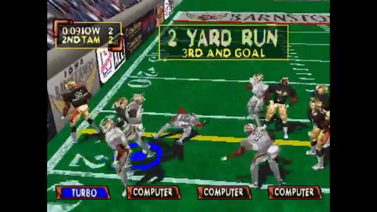 Kurt Warner's Arena Football Unleashed PLAY STATION 1 PS1