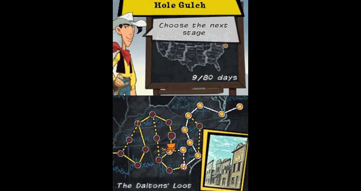 Lucky Luke: The Daltons Nintendo DS