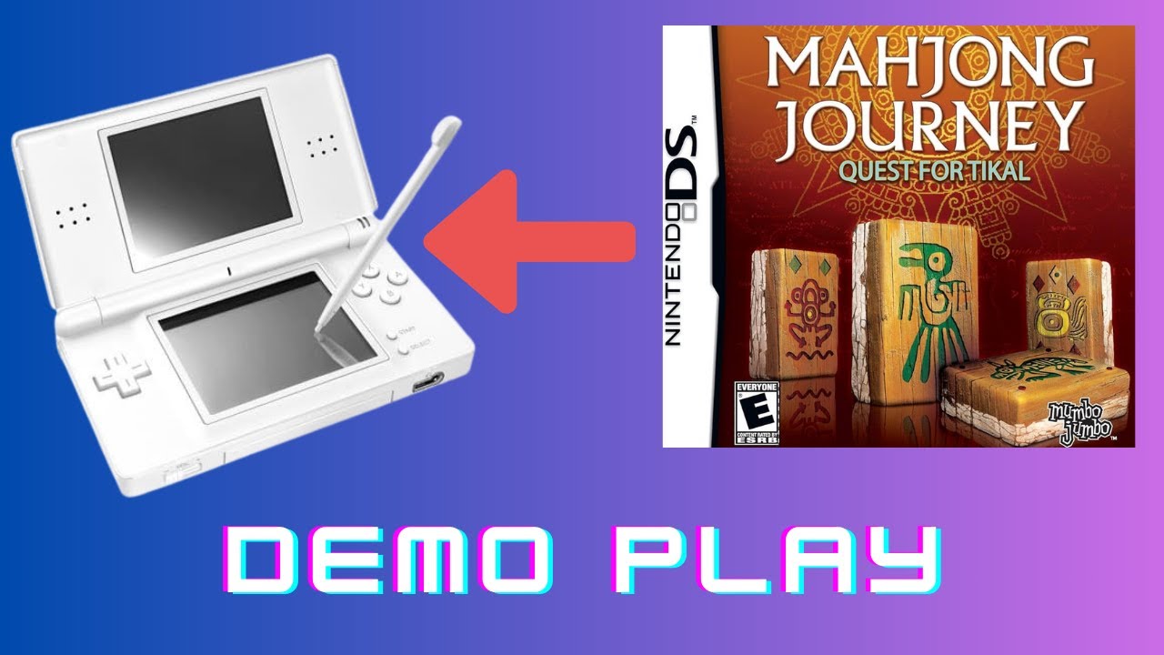 "Mahjong Journey: Quest for Tikal Nintendo DS
