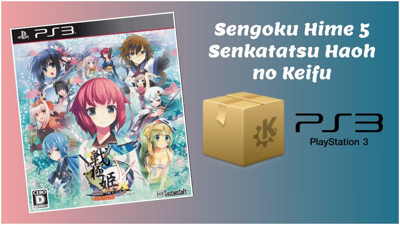 Sengoku Hime 5: Senkatatsu Haoh no Keifu PS3 PLAY STATION 3