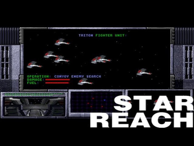 Star Reach (video game) PC MSDOS