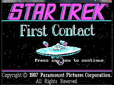 Star Trek: First Contact (video game) PC MSDOS