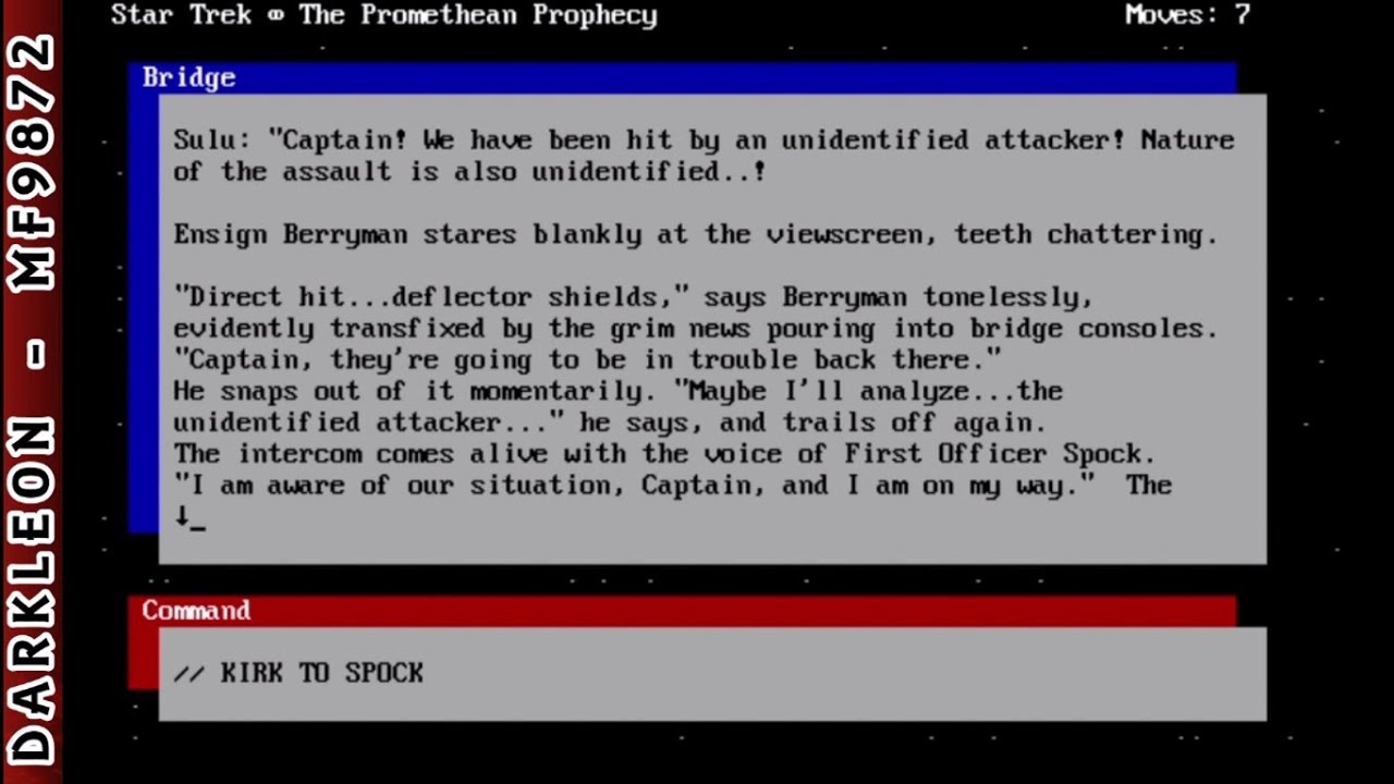 Star Trek: The Promethean Prophecy PC MSDOS