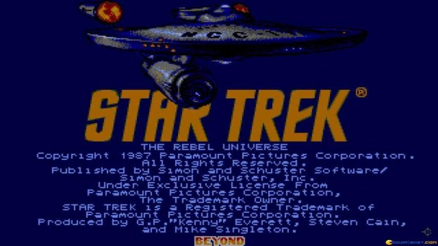 Star Trek: The Rebel Universe PC MSDOS