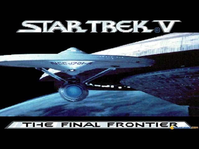 Star Trek V: The Final Frontier (computer game) PC MSDOS