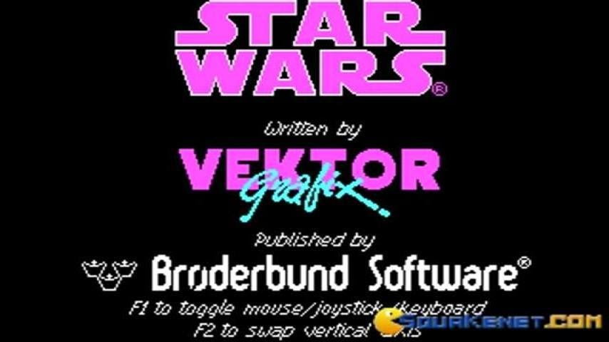 Star Wars (1983 video game) PC MSDOS