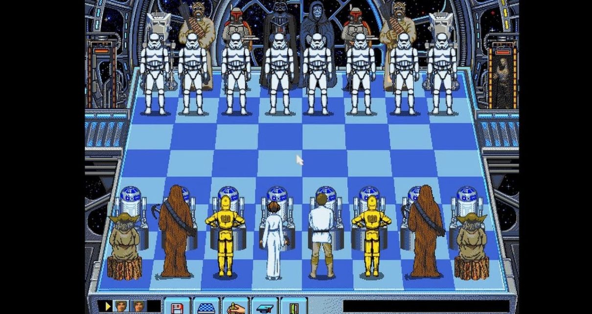 Star Wars Chess PC MSDOS