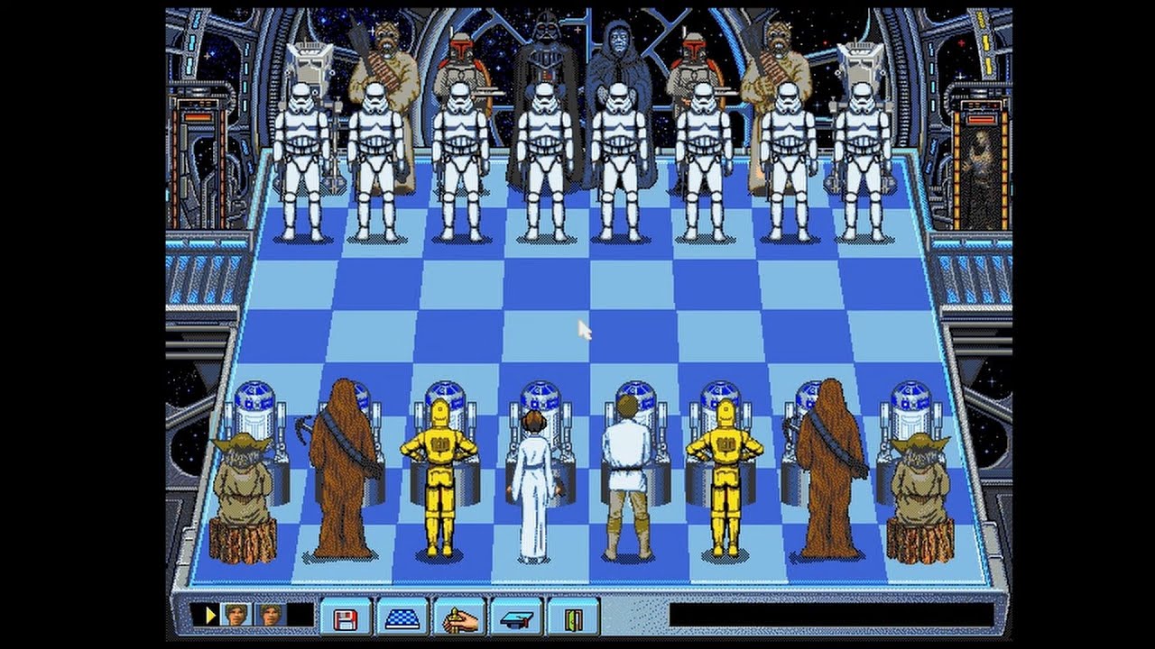 Star Wars Chess PC MSDOS