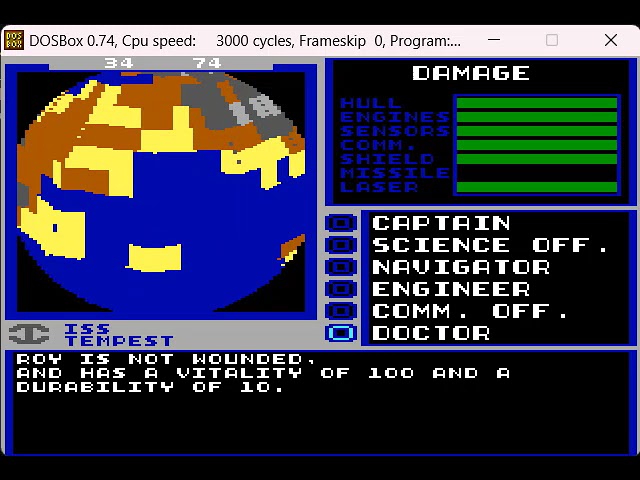 Starflight 2: Trade Routes of the Cloud Nebula PC MSDOS