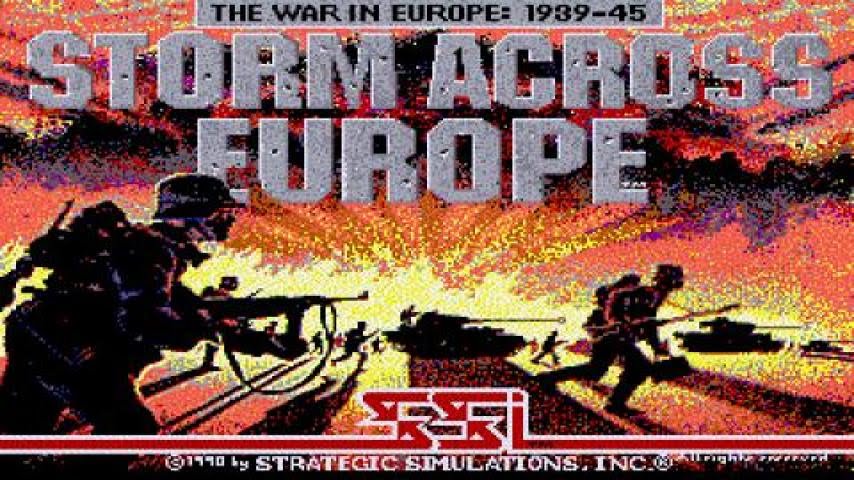 Storm Across Europe PC MSDOS