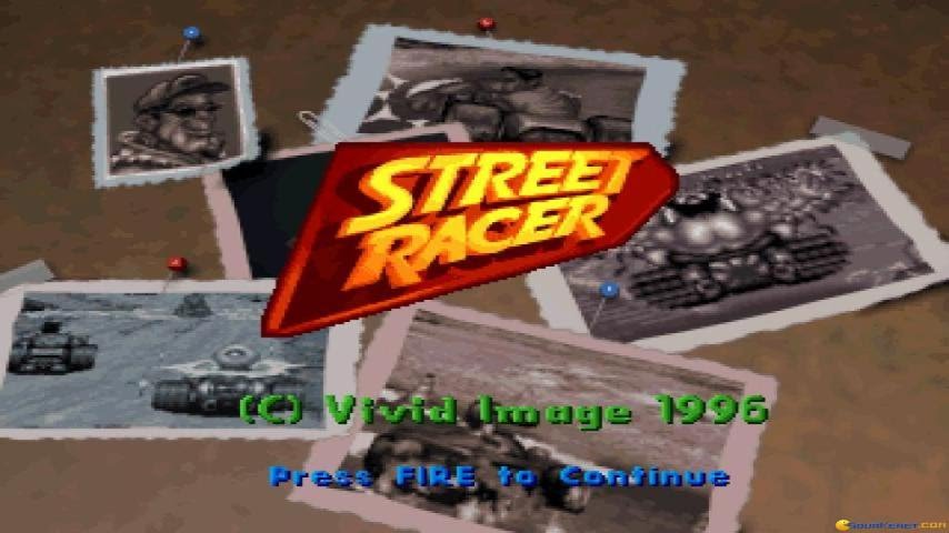 Street Racer (1994 video game) PC MSDOS