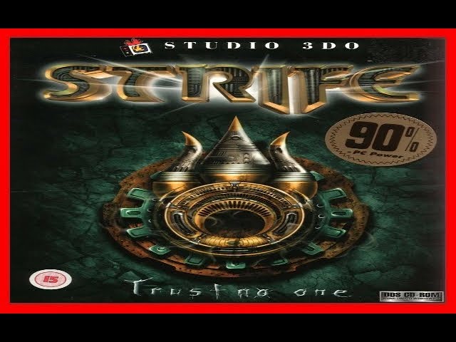 Strife (1996 video game) PC MSDOS