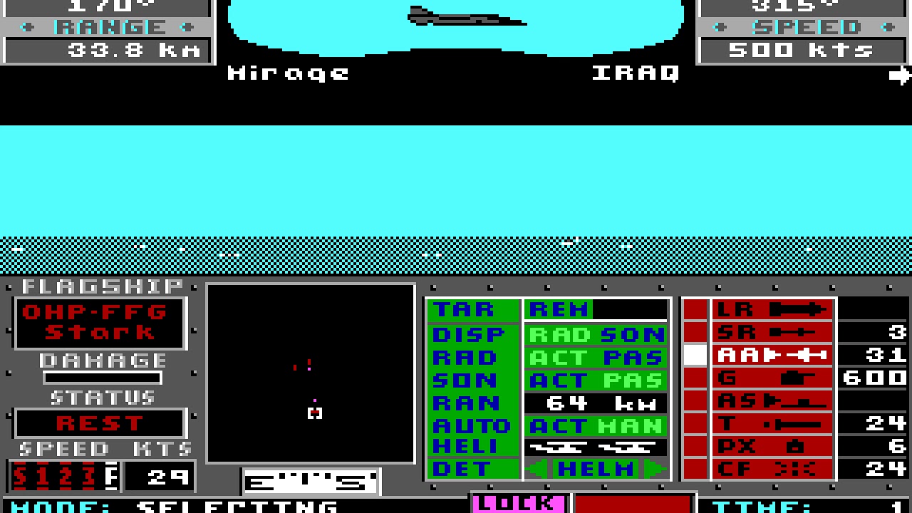 Strike Fleet PC MSDOS