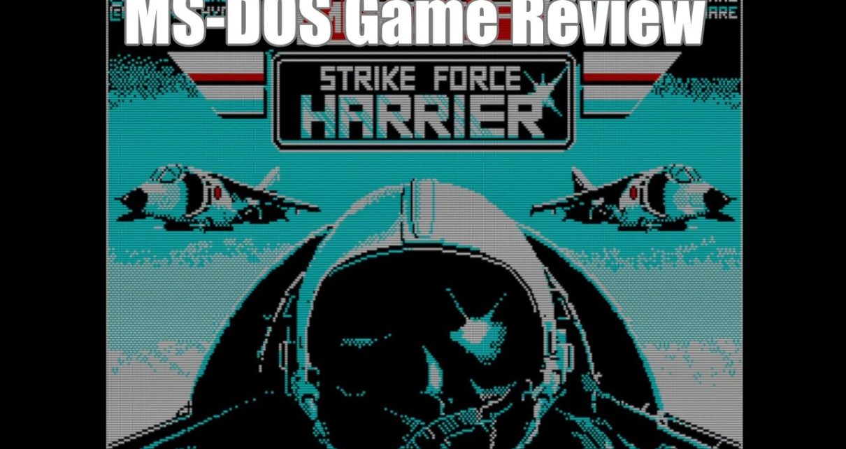 Strike Force Harrier PC MSDOS