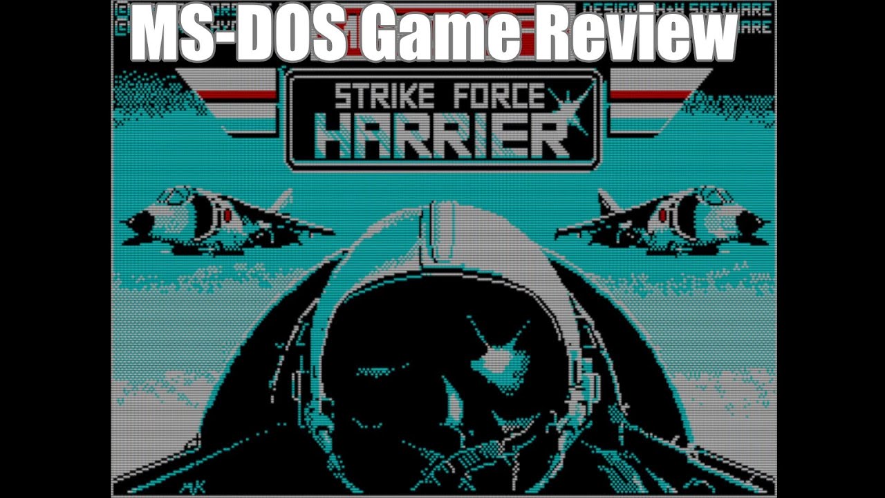 Strike Force Harrier PC MSDOS