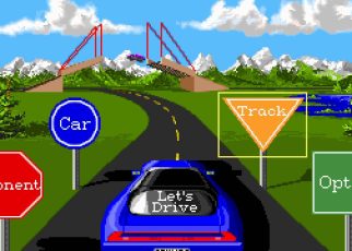 Stunts (video game) PC MSDOS