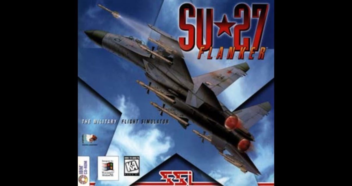 Su-27 Flanker (video game) PC MSDOS