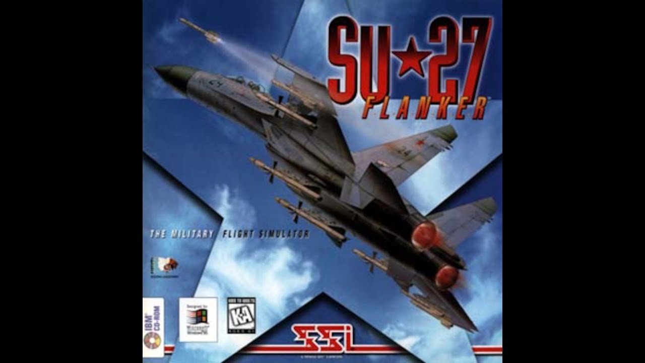 Su-27 Flanker (video game) PC MSDOS