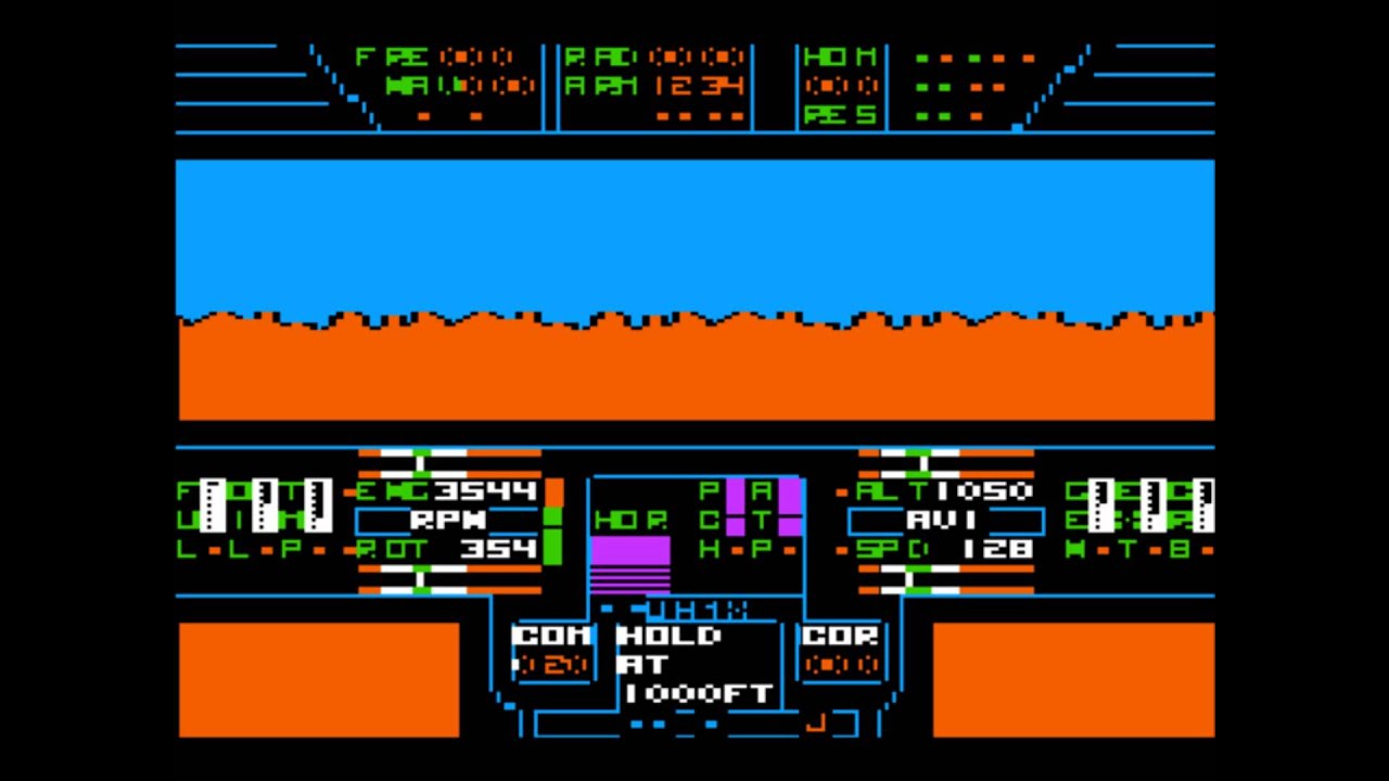 Super Huey UH-IX PC MSDOS