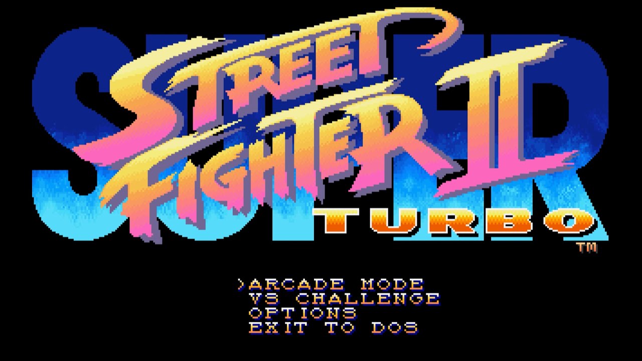 Super Street Fighter II Turbo PC MSDOS