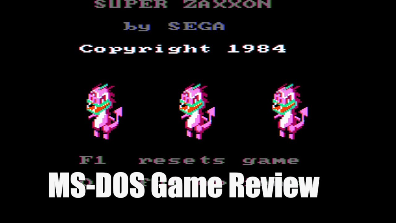 Super Zaxxon PC MSDOS