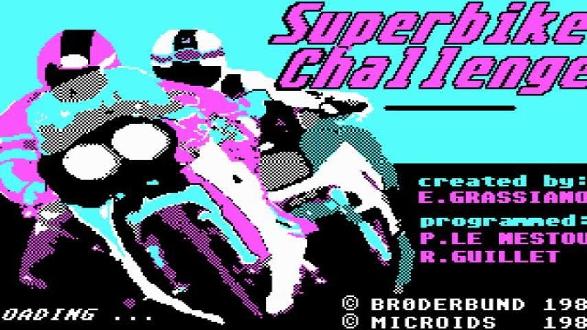 Superbike Challenge PC MSDOS