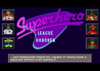 Superhero League of Hoboken PC MSDOS