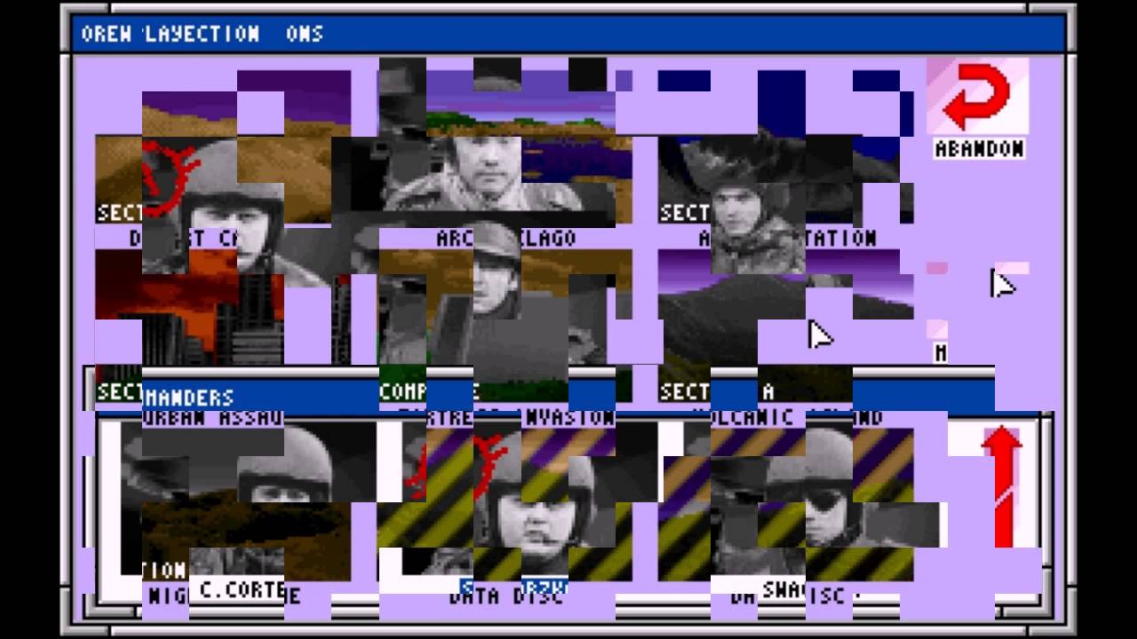 Tank Commander (video game) PC MSDOS