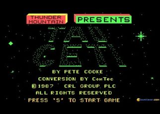 Tau Ceti (video game) PC MSDOS