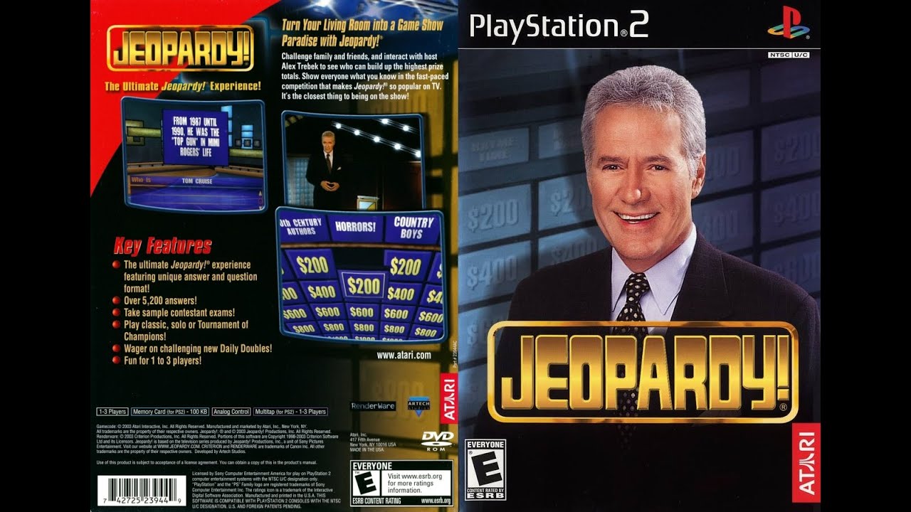 Jeopardy! PLAYSTATION 2