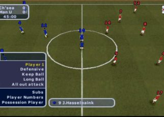 LMA Manager 2001 PLAY STATION 1 PS1