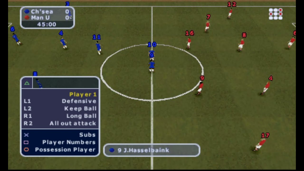 LMA Manager 2001 PLAY STATION 1 PS1