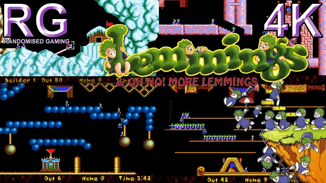 Lemmings & Oh No! More Lemmings PLAY STATION 1 PS1