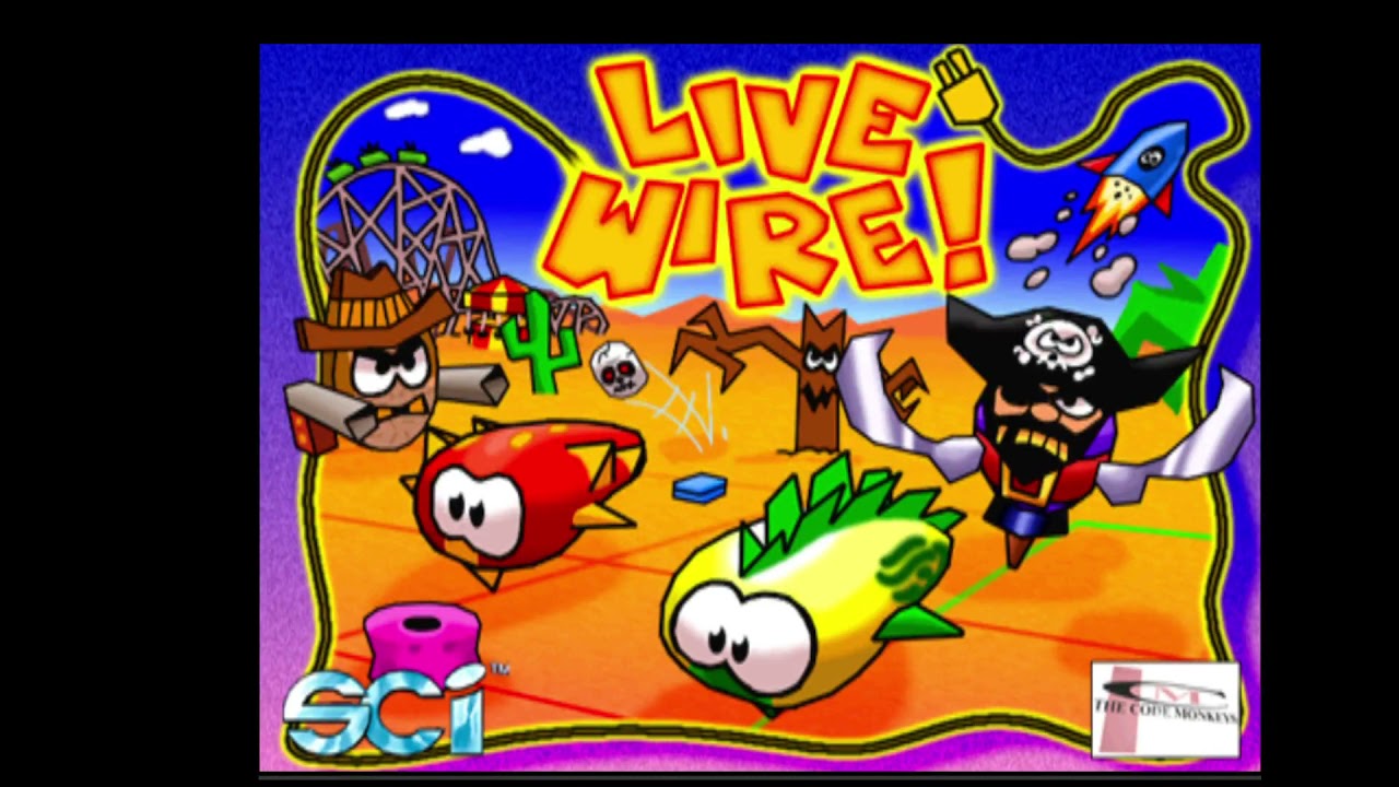 Live Wire! PLAY STATION 1 PS1
