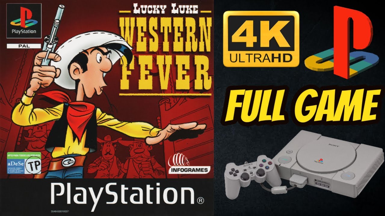 Lucky Luke: Western Fever PLAY STATION 1 PS1
