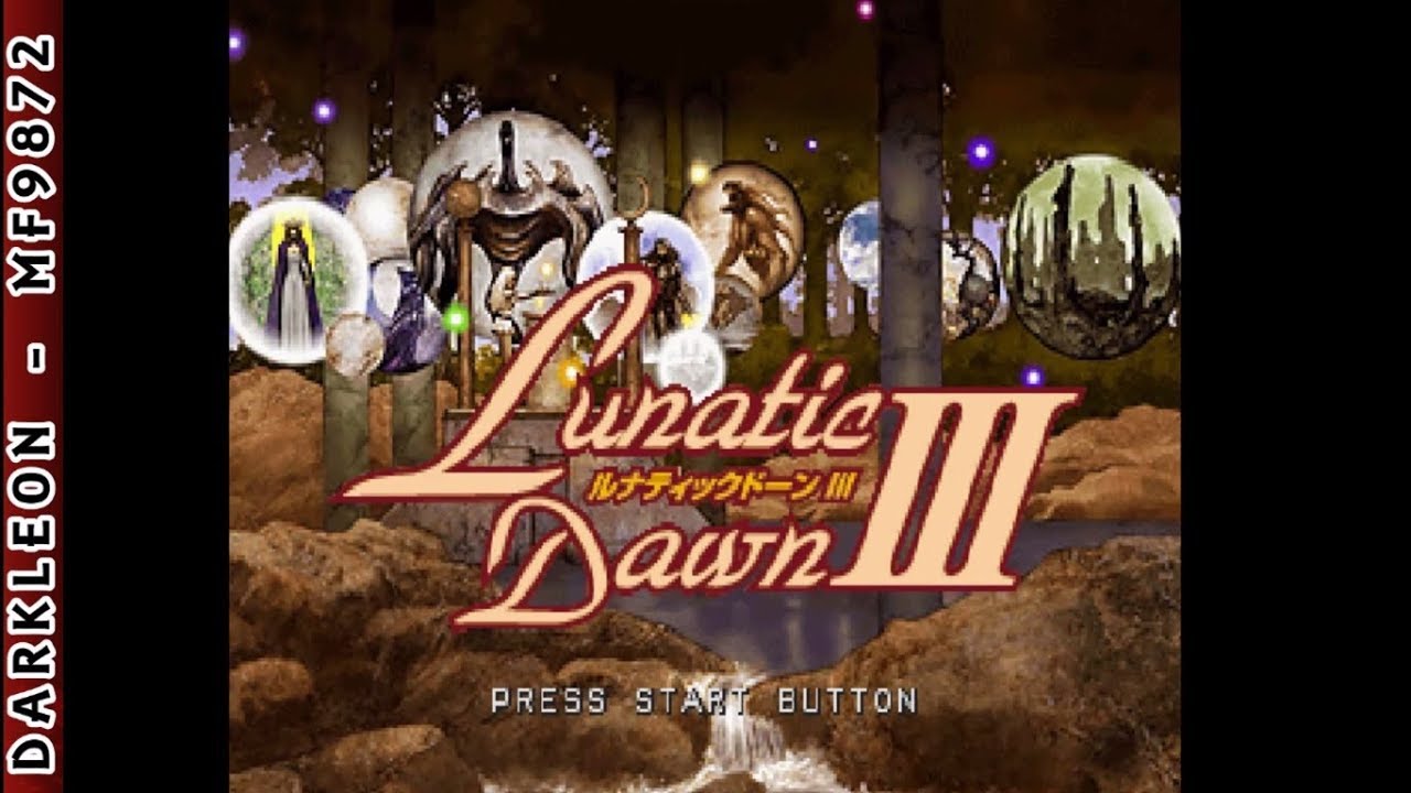 Lunatic Dawn III PLAY STATION 1 PS1