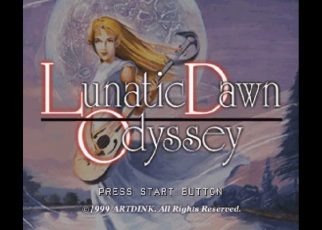 Lunatic Dawn Odyssey PLAY STATION 1 PS1