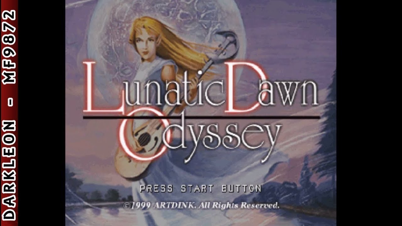 Lunatic Dawn Odyssey PLAY STATION 1 PS1