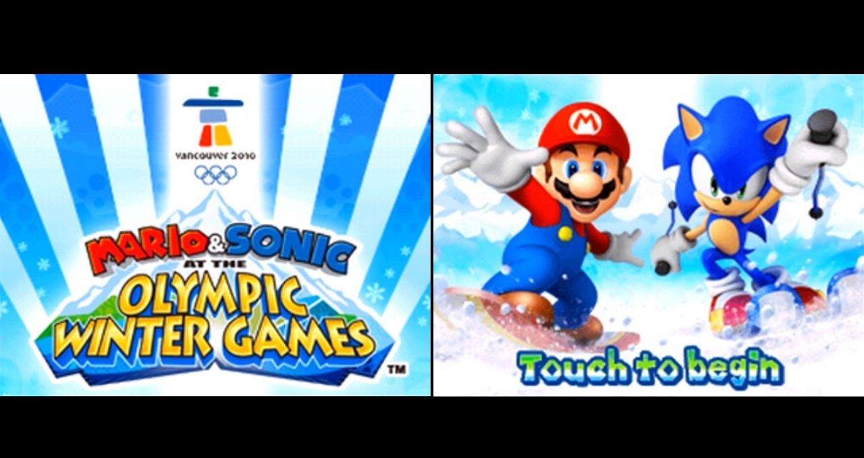 Mario & Sonic at the Olympic Winter Games Nintendo DS