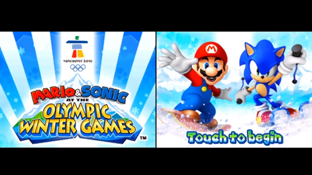 Mario & Sonic at the Olympic Winter Games Nintendo DS