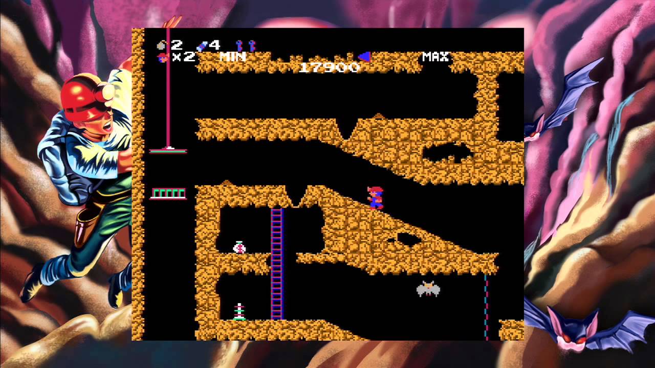 Spelunker Collection (Spelunker Classic Spelunker Console Spelunker Arcade Spelunker II) PS3 PLAY STATION 3