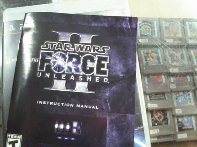 Star Wars: The Force Unleashed II PS3 PLAY STATION 3