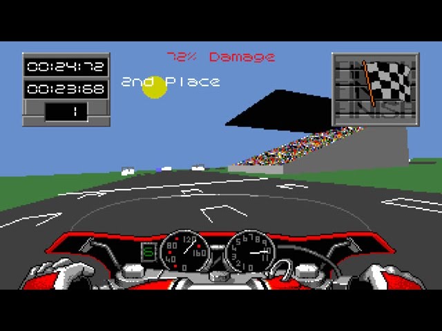 Team Suzuki (video game) PC MSDOS