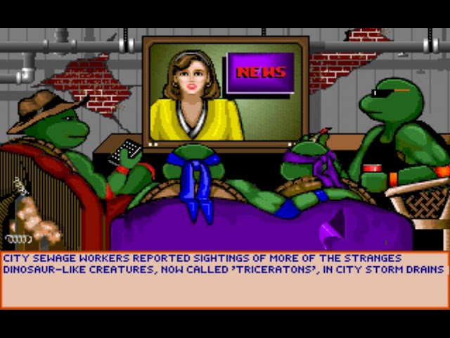Teenage Mutant Ninja Turtles: Manhattan Missions PC MSDOS