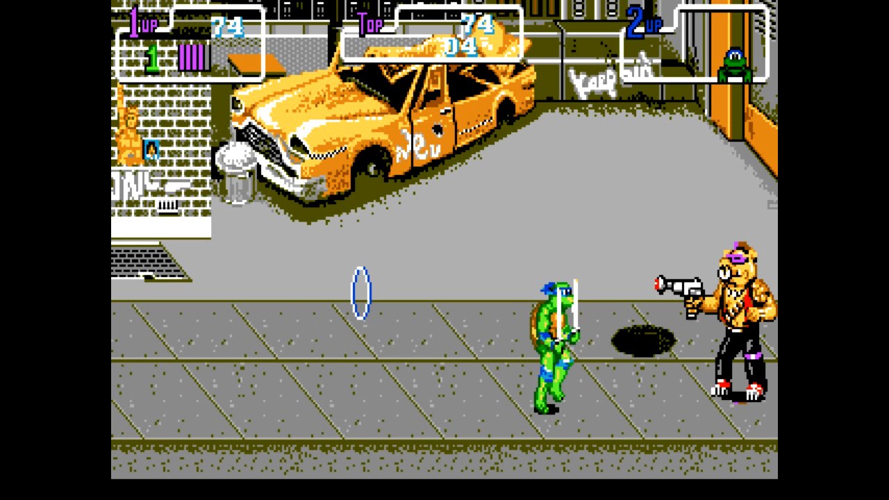 Teenage Mutant Ninja Turtles (arcade game) PC MSDOS