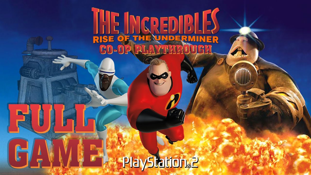 The Incredibles: Rise of the Underminer PLAYSTATION 2