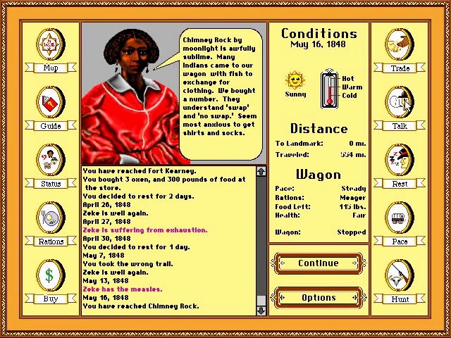 The Oregon Trail Deluxe PC MSDOS