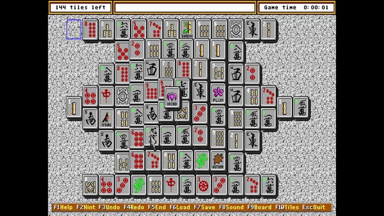 Tiles of the Dragon PC MSDOS