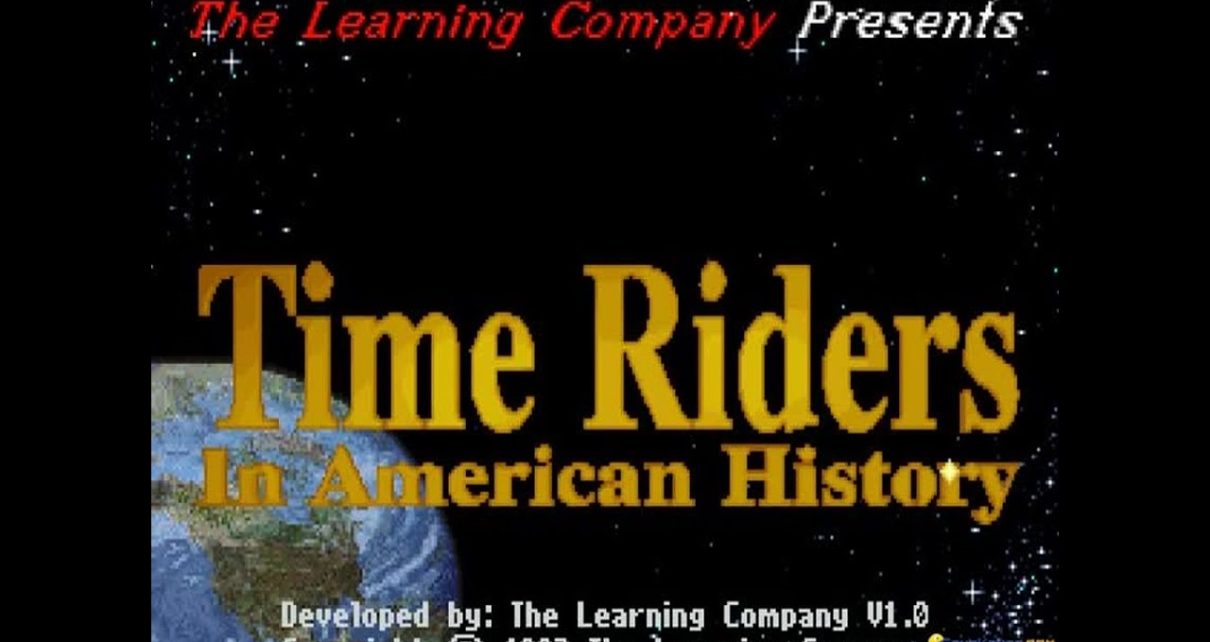 Time Riders in American History PC MSDOS